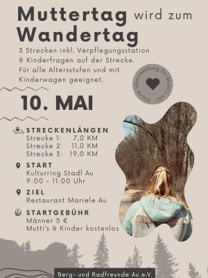 Muttertags-Wandertag